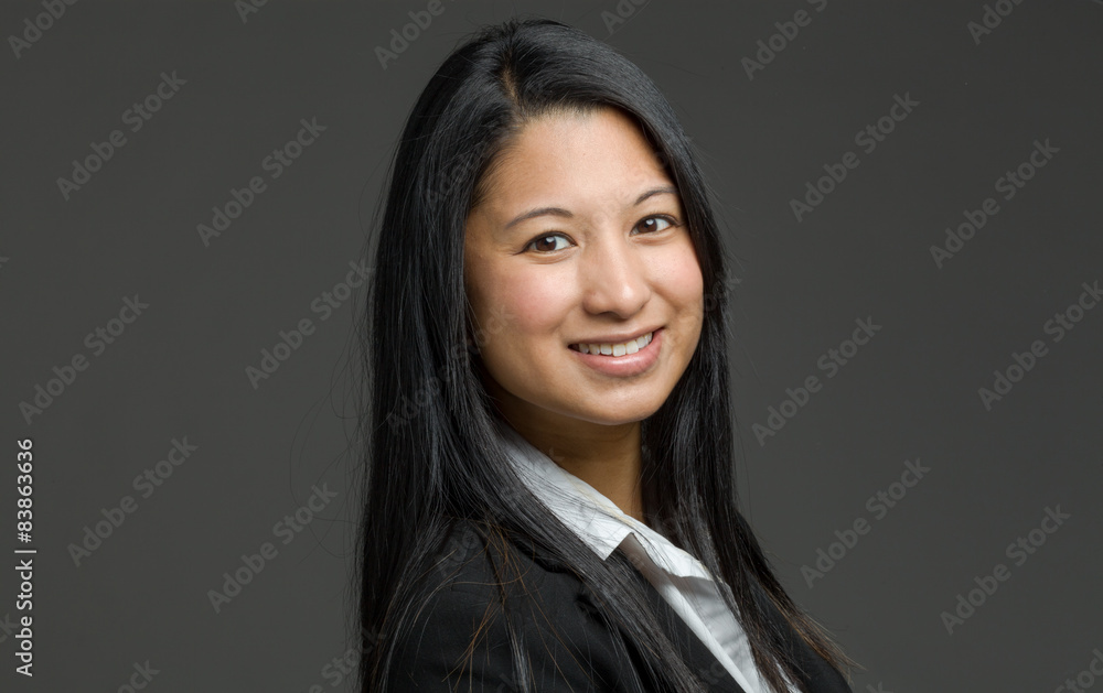 Fototapeta premium Model isolated turning