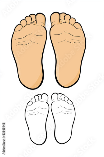 Child's foot