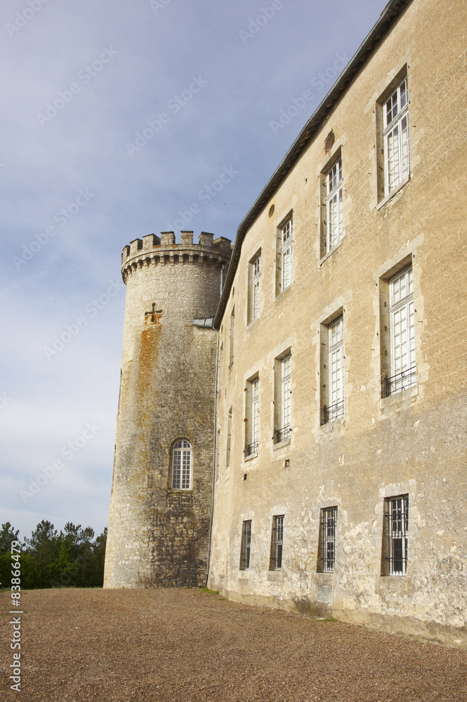 Château et village de Ray sur Saône en Franche Comté France
