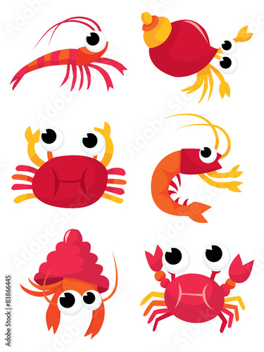 Cartoon Crustaceans