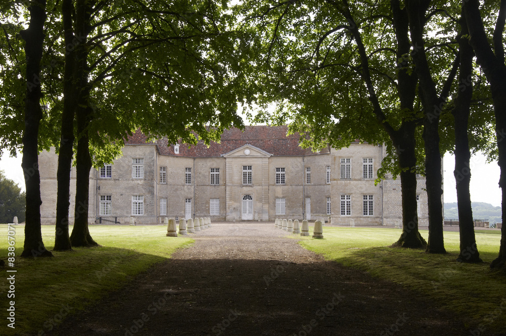 Château et village de Ray sur Saône en Franche Comté France Château et village de Ray sur Saône en Franche Comté France