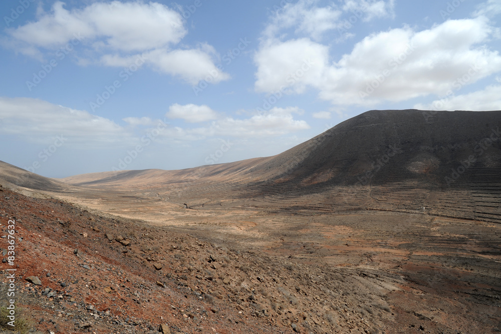 Paysage protégé de Vallebrón à Fuerteventura