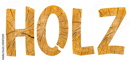 Holzarbeit, Holz Schriftzug, Logo
