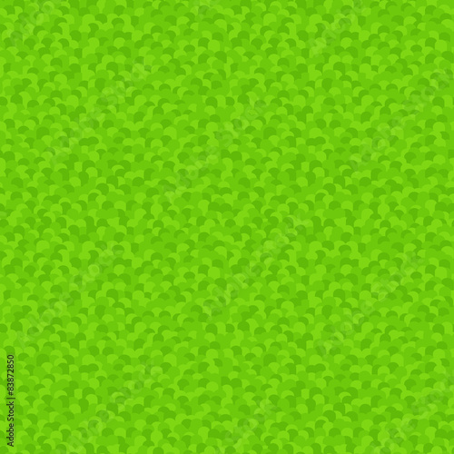 Stylized Green Grass Seamless Pattern