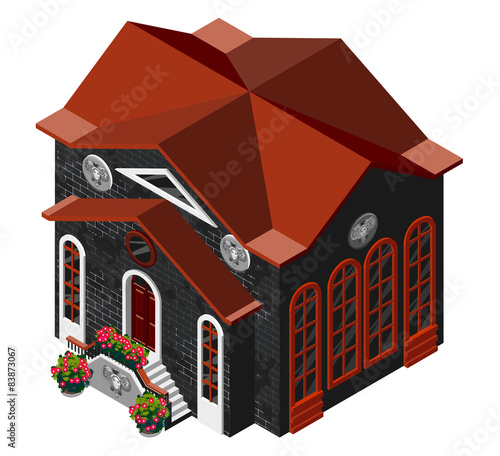 isometric house