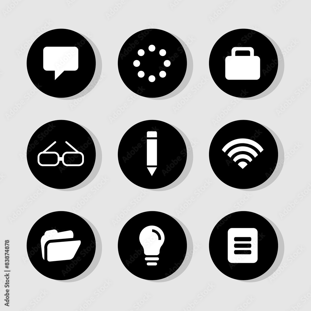 Website icons set great for any use. Vector EPS10. Website icons set great for any use. Vector EPS10.