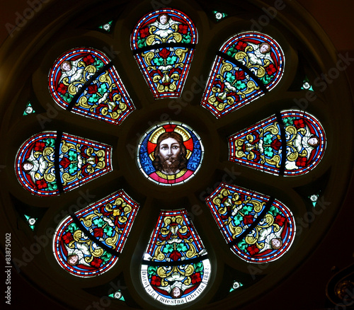 Jesus  stained glass