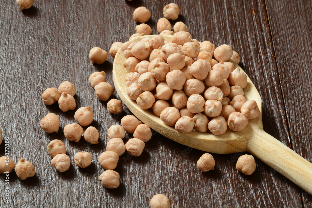 Dried garbanzo beans Stock Photo Adobe Stock