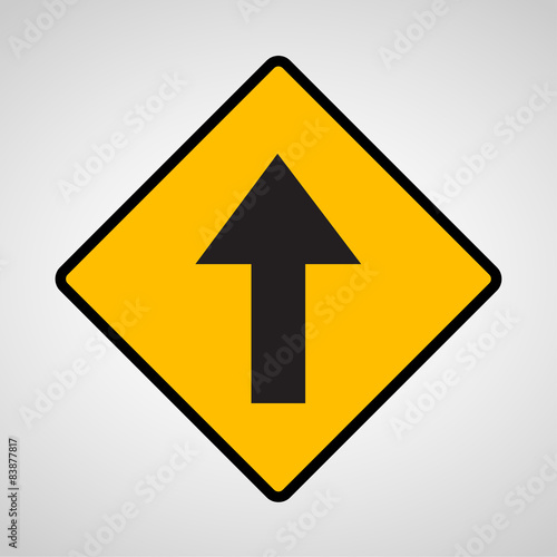 go straight icon great for any use. Vector EPS10.