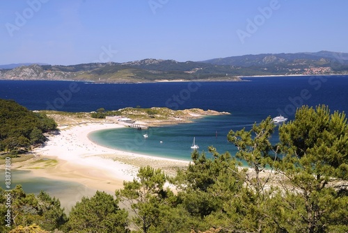 Cies Islands in Vigo, Spain. © StockPhotoAstur