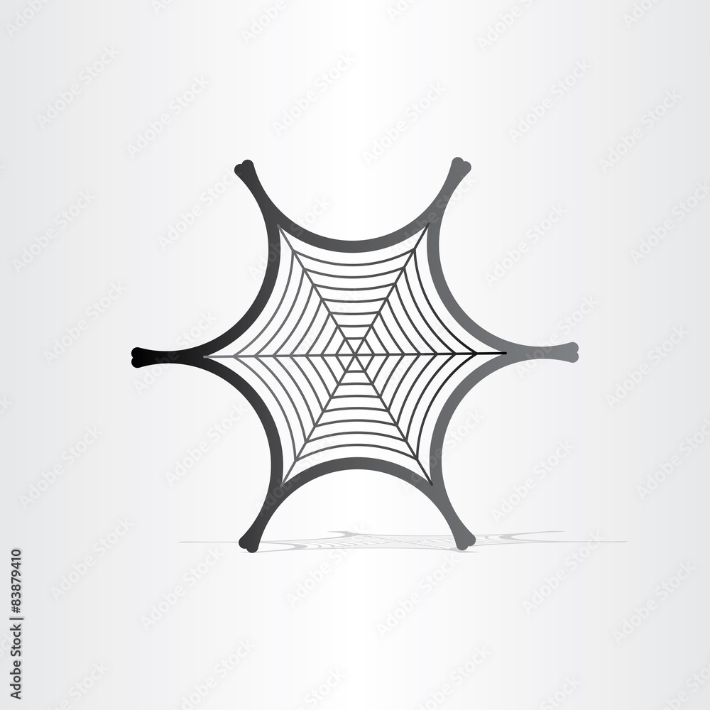 black spider web symbol black spider web symbol