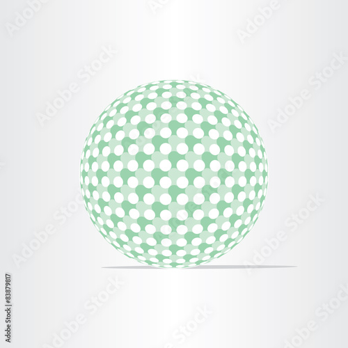 green ball eco globe clean world icon