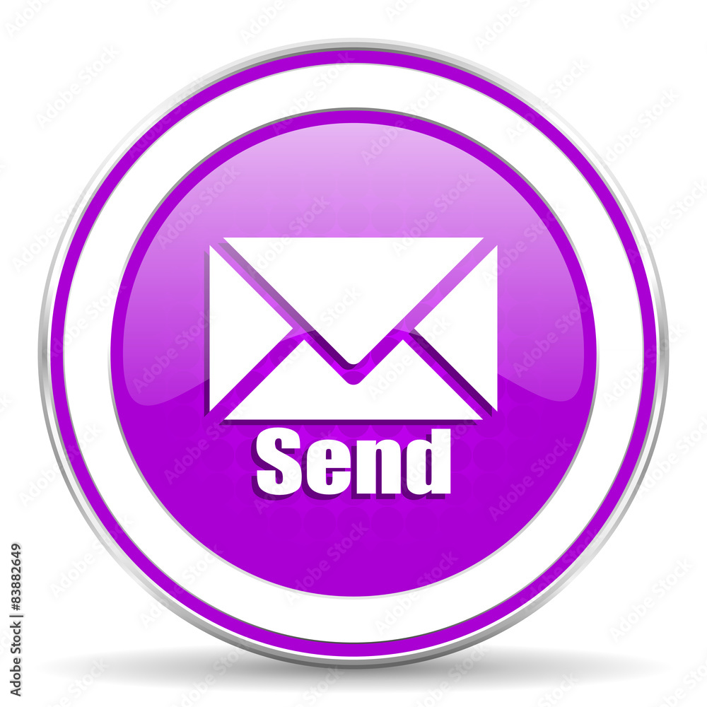 send violet icon post sign send violet icon post sign