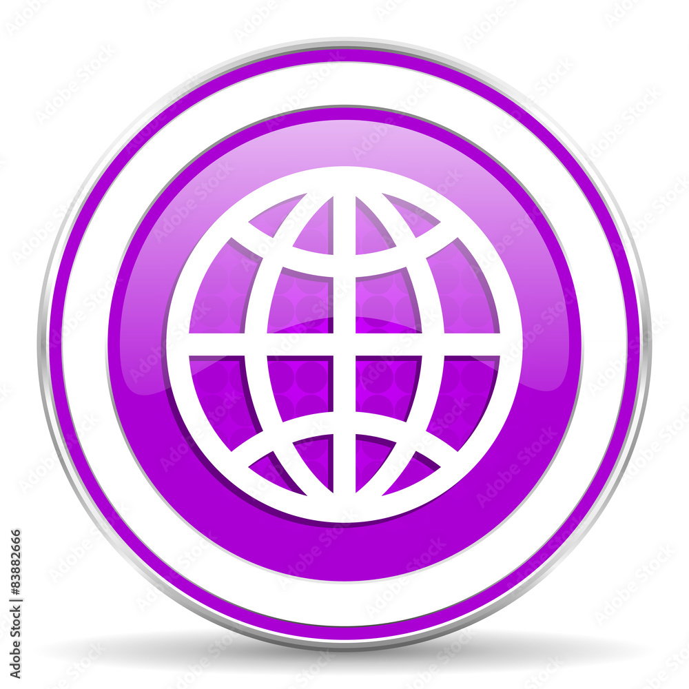 earth violet icon