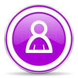 person violet icon