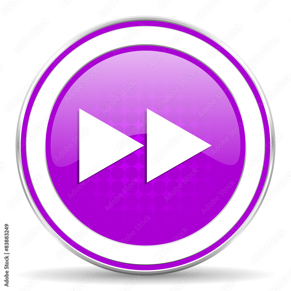 rewind violet icon
