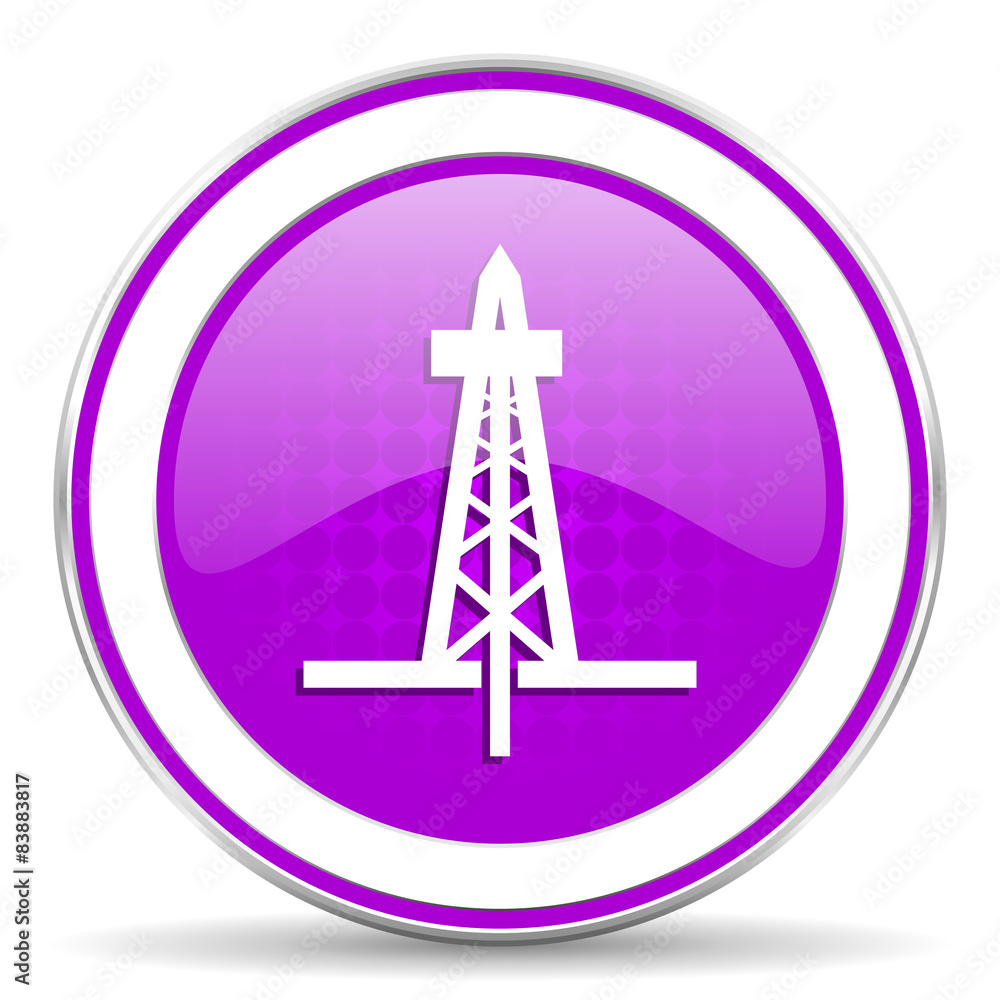 drilling violet icon drilling violet icon