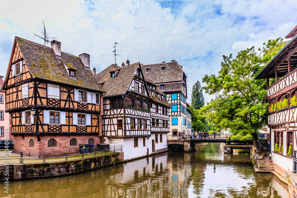 Picturesque Strasbourg, France in Europe