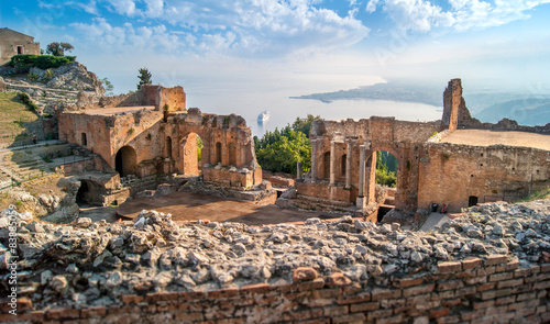 Théâtre grec de Taormina, Sicile