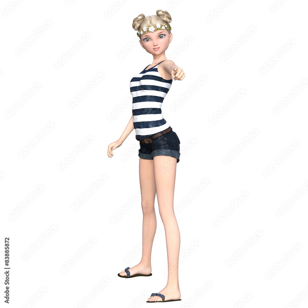 Fototapeta premium 若い女性