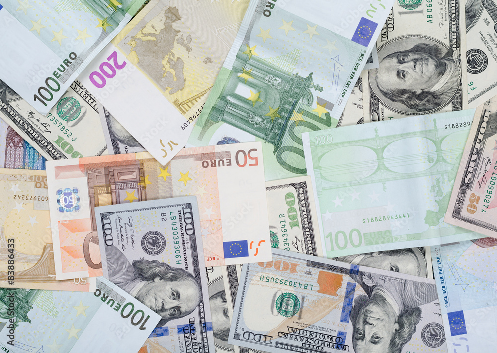 Fototapeta premium money