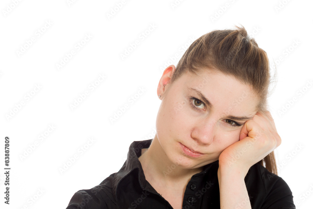 Model isolated depressed boredom Model isolated depressed boredom