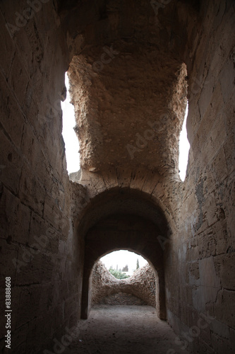 Fototapeta Naklejka Na Ścianę i Meble -  The amphitheater in El-Jem, Tunisia