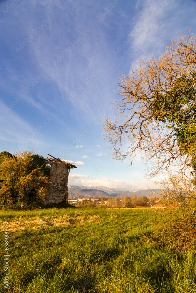 Abandoned farm in the countryside Abandoned farm in the countryside