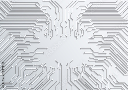abstract technology background - circuit board texture vector