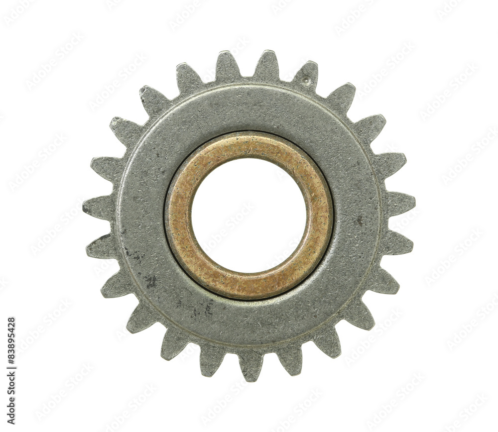Gear wheel isolated on white background Gear wheel isolated on white background