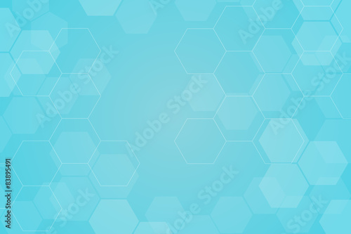 Abstract molecules medical background