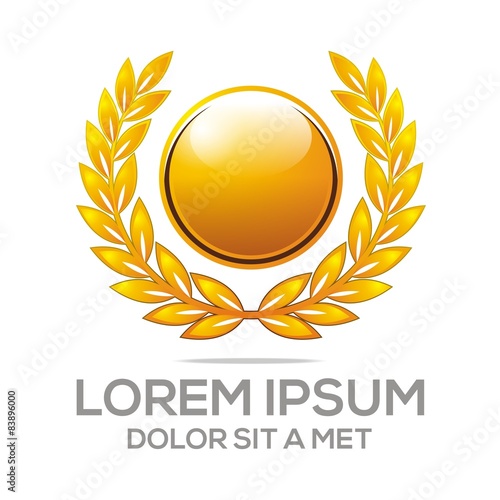 Logo Market Unhulled Rice Agriculture Organic Plant Product