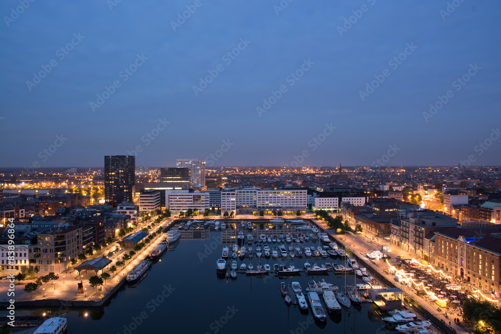 Antwerp boats view