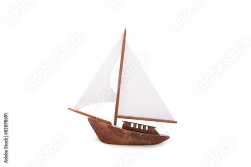 Wooden Sailboat