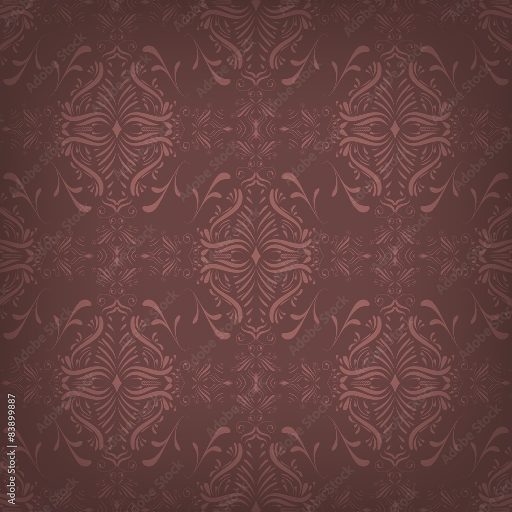 Vector seamless wallpaper with abstract pattern Vector seamless wallpaper with abstract pattern