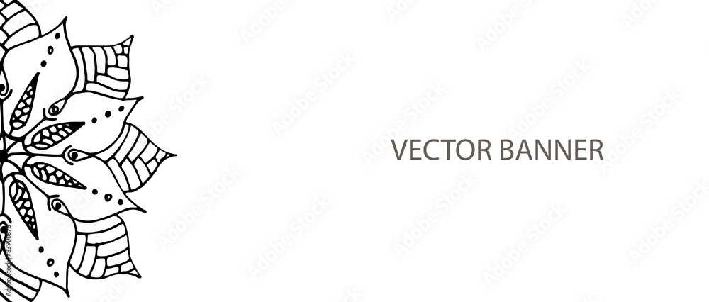 Obraz premium Bannermandalas1