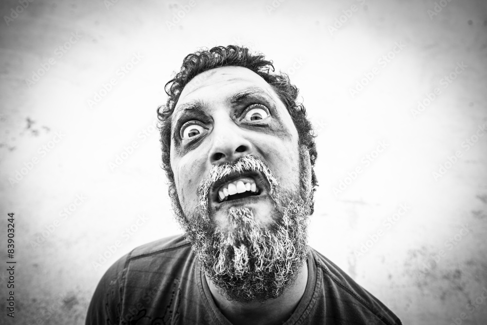 Fototapeta premium Man horror mask