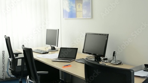 Wallpaper Mural empty office - computers and other equipment Torontodigital.ca