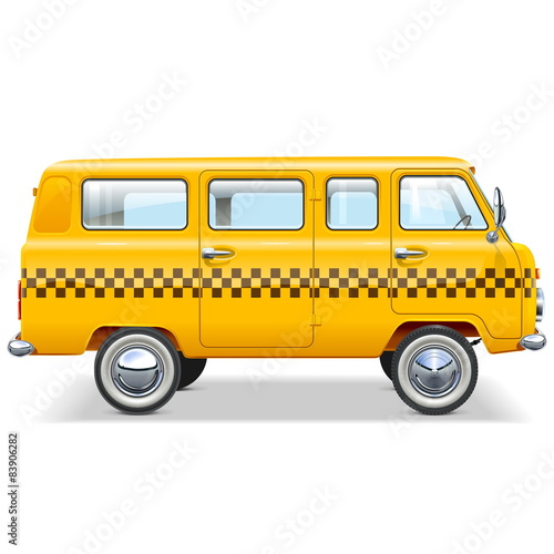 Vector Taxi Car