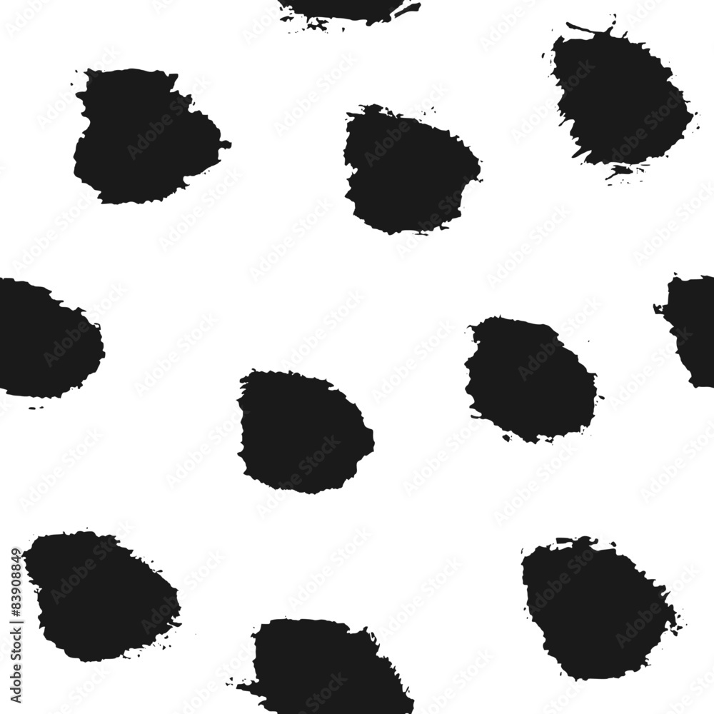 Hand Drawn Brush Strokes Seamless Pattern Hand Drawn Brush Strokes Seamless Pattern