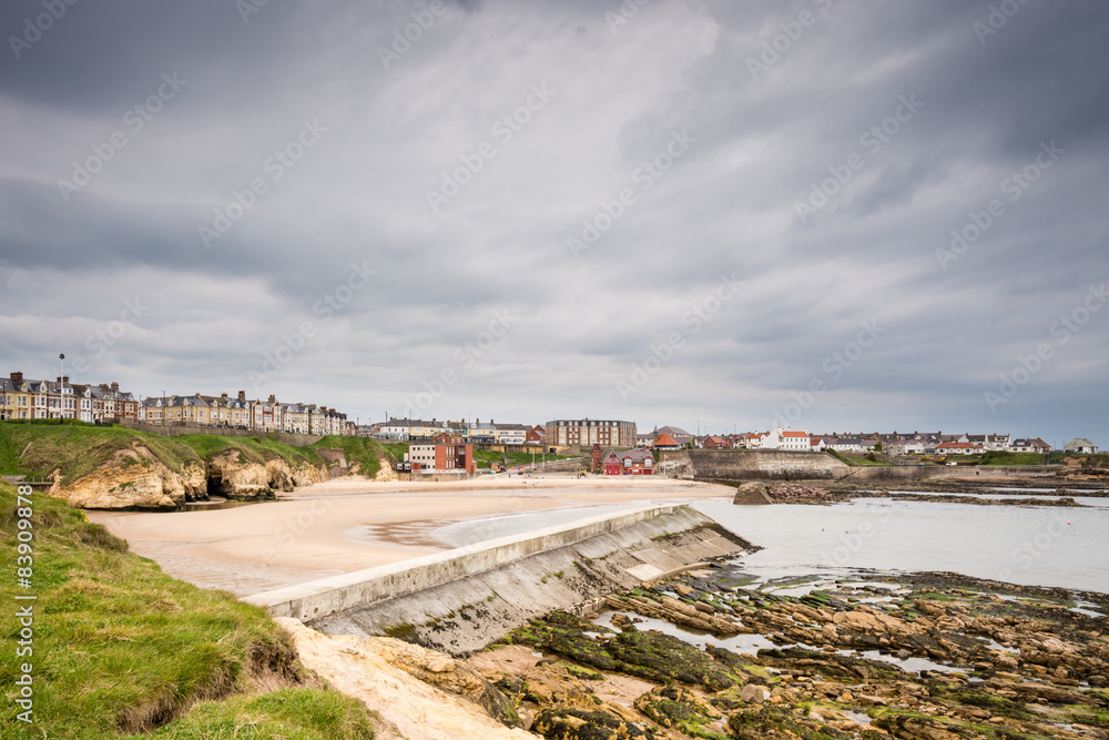 Obraz premium Cullercoats Harbour