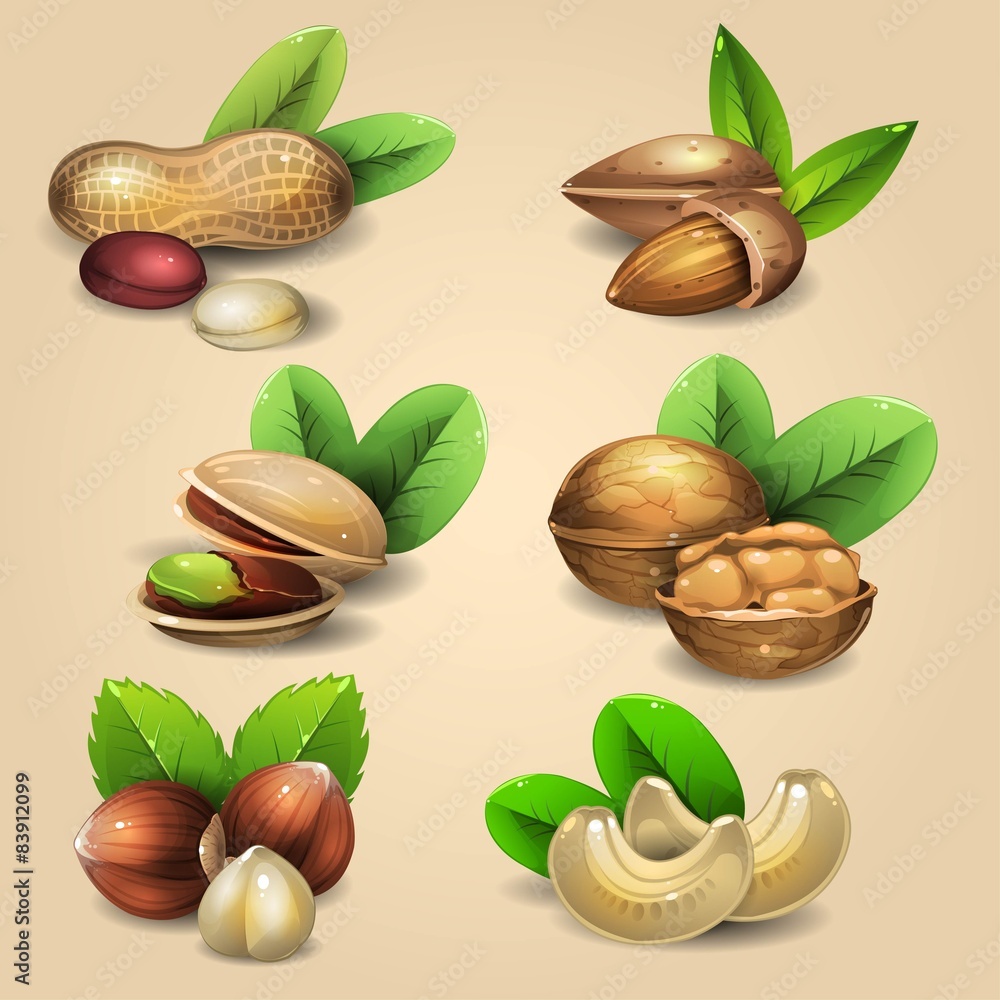 Set of nuts 5 Set of nuts 5