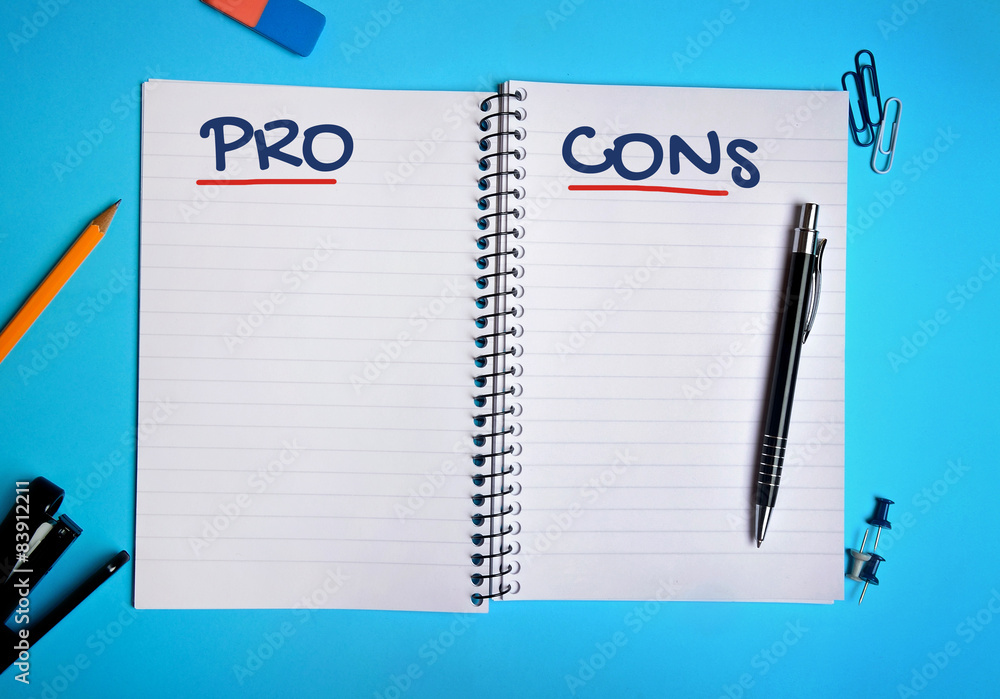 Pro Cons word Pro Cons word