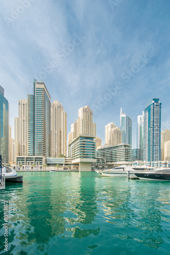 Dubai - JANUARY 10, 2015: Marina district on January 10 in UAE,  © Elnur