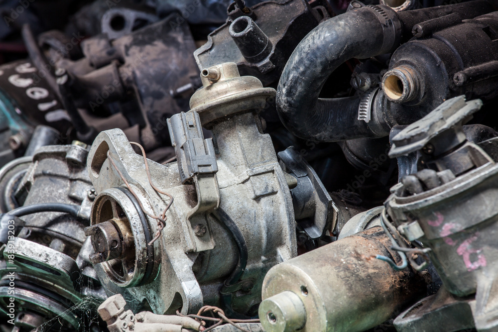 part of old engine was abandoned part of old engine was abandoned