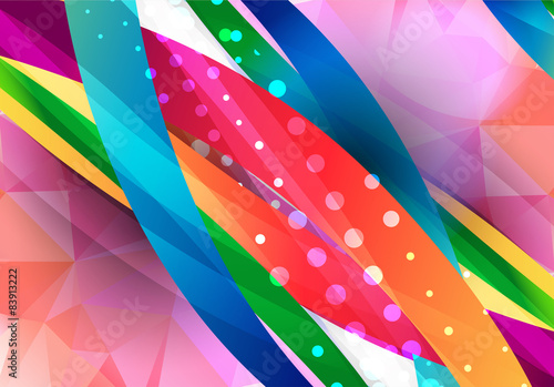 Business abstract wave corporate background.