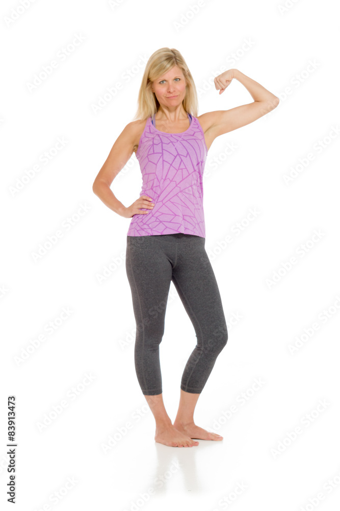 Model strength arm curl Model strength arm curl
