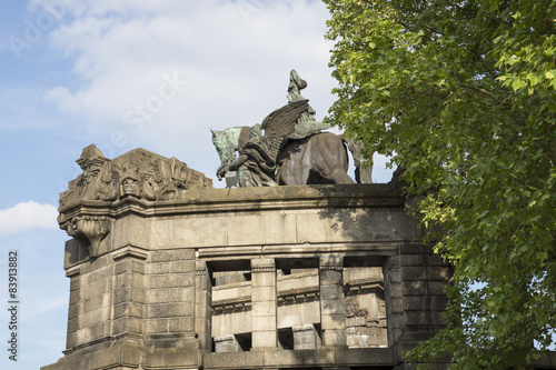 Denkmal am Deutschen Eck in Koblenz, Deutschland