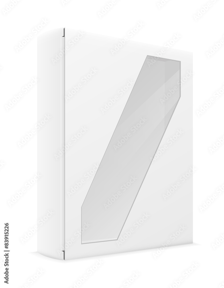 white paper carton box packing vector illustration white paper carton box packing vector illustration