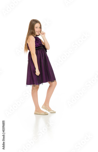 Wallpaper Mural Model nervous biting nails Torontodigital.ca